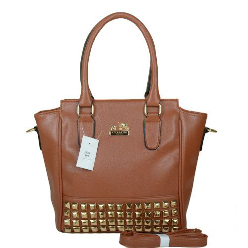 Coach Legacy Tanner In Studded Small Brown Crossbody Bags BNN | Coach Outlet Canada